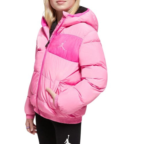 Jordan Piumino da Ragazza Essentail Midweight Rosa