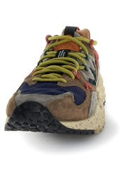 YAMABUSHI MAN SUEDE/NYLON BROWN-BLACK-MUD