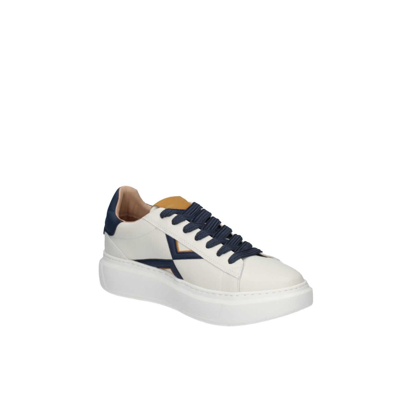 COLLEGE MAN WHITE MUSTARD BLUE
